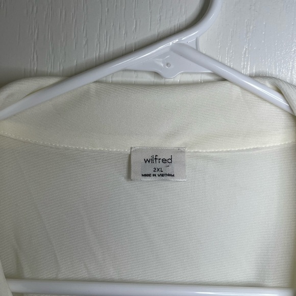 Wilfred Aritzia Pose LongSleeve Top Size large xl - Picture 2 of 6